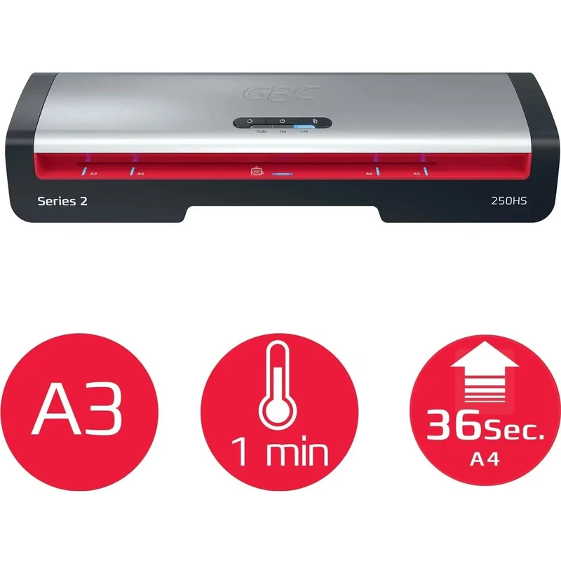 GBC 250HS High Speed Home Office A3 A4 Laminator Machine