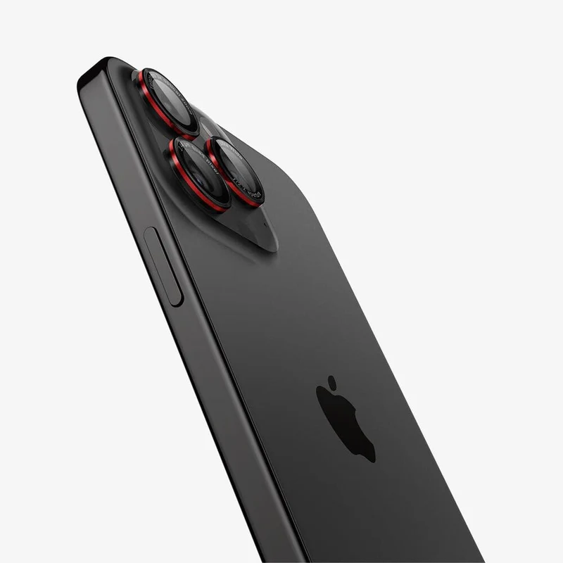 SPIGEN EZ Fit Optik Pro 2PCS Glass Camera Lens Protector for iPhone 17 Pro/Max/16 Pro/Max/15 Pro/Max/14 Pro/Max (L-Series)