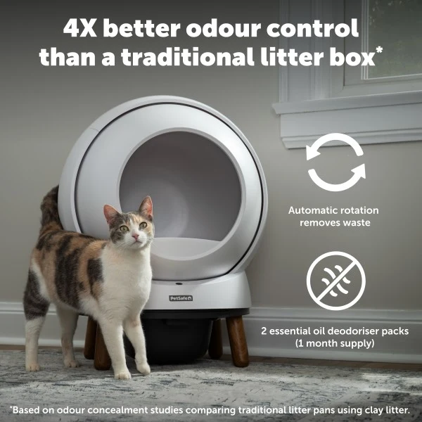 PetSafe® ScoopFree SmartSpin™ Self-Cleaning Litter Box