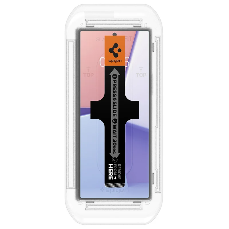 Spigen Samsung Galaxy Z Fold 6 EZ Fit GLAS.tR Slim 2PCS Glass Screen Protector - Clear