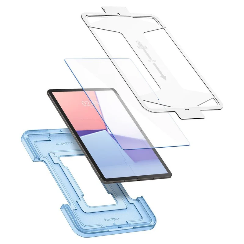 Spigen Samsung Galaxy Tab S10 FE/S9 FE/ S9 EZ Fit GLAS.tR Slim 1PC Glass Screen Protector (Clear)