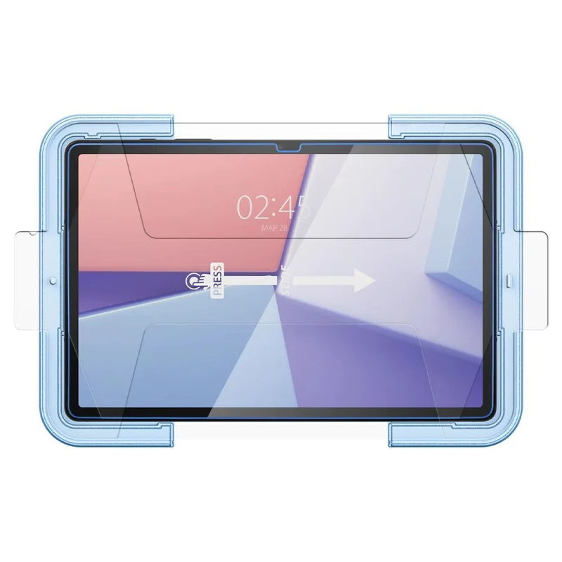 Spigen Samsung Galaxy Tab S10 FE/S9 FE/ S9 EZ Fit GLAS.tR Slim 1PC Glass Screen Protector (Clear)