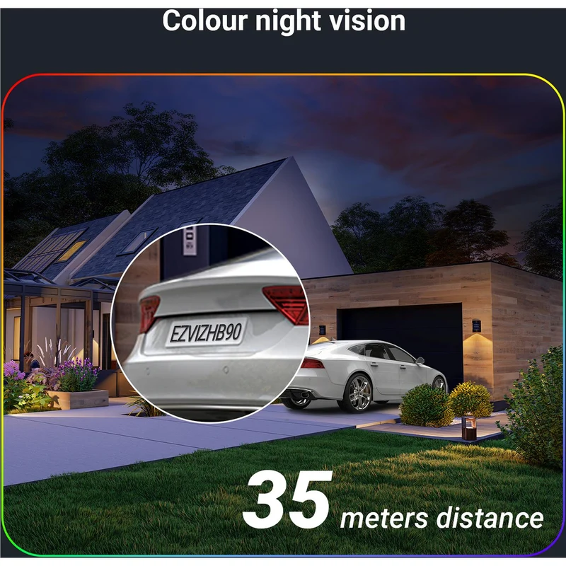 EZVIZ HB90 Dual 3K Security Camera with Solar Panel
