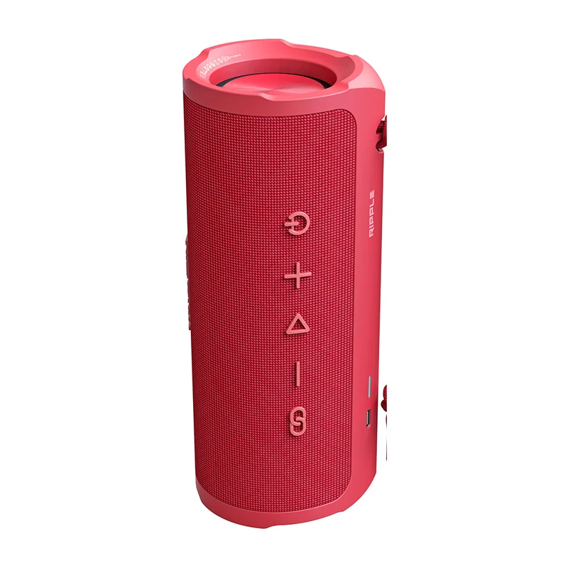 HiFuture Ripple 20W Portable Bluetooth Speaker (Red)
