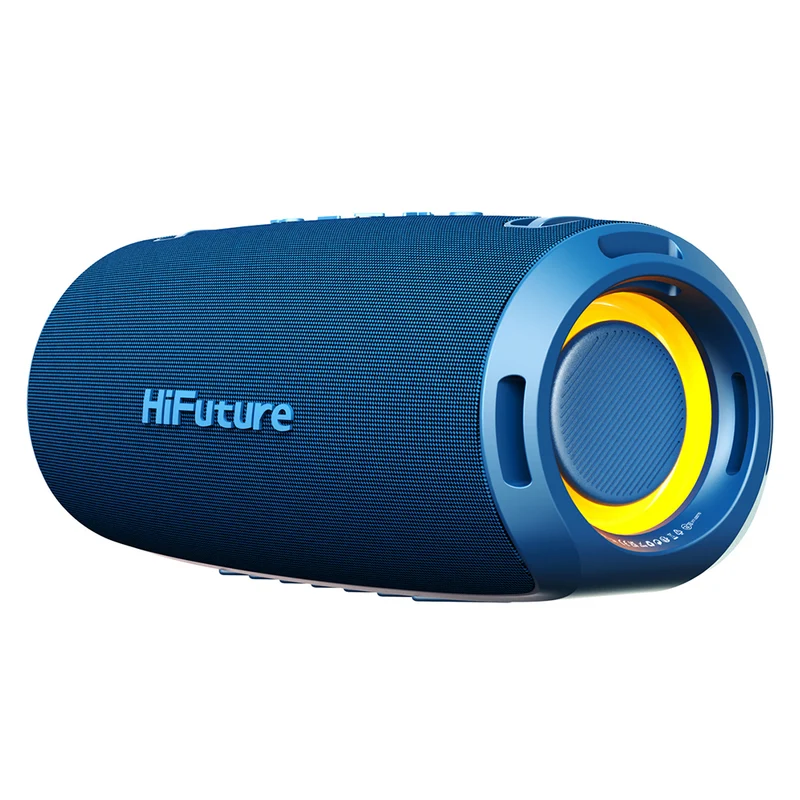 HiFuture Gravity 45W Portable Bluetooth Speaker with LED Lights (Blue)