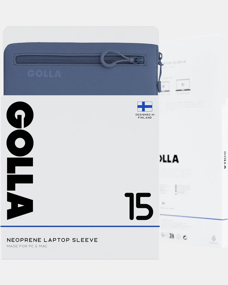 GOLLA Metro Neoprene Laptop Sleeve for 15" Laptops (Petroleum)