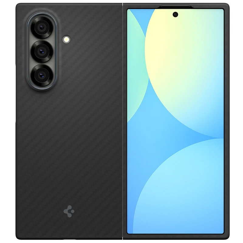 Spigen Samsung Galaxy Z Fold 7 Air Skin Aramid Case - Black