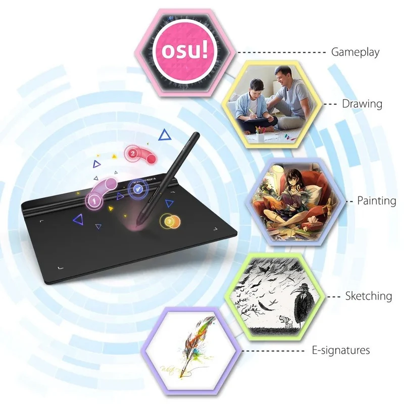XPPen Star G640 Graphics Tablet - Black