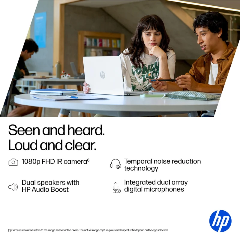 HP OmniBook 5 14" WUXGA OLED Touch Copilot+ AI PC Laptop (Snapdragon X1/512GB/16GB)[Ex-Display]