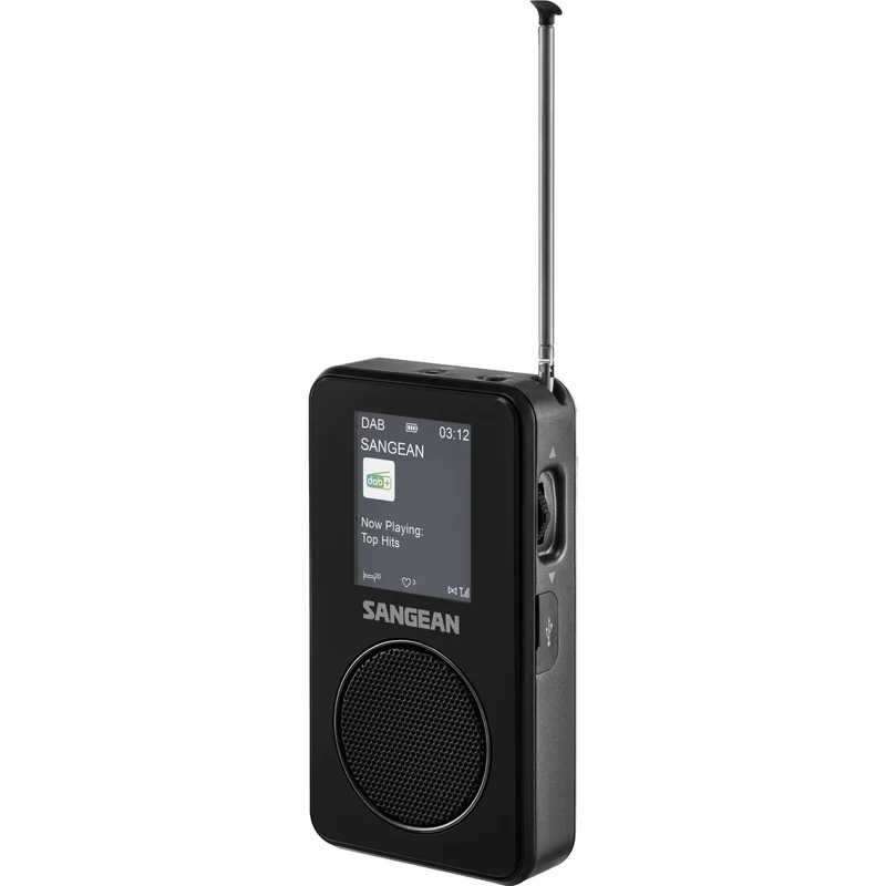 Sangean DPR35BT DBA+ Pocket Radio with Bluetooth (Black)