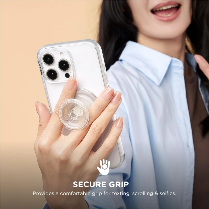 One Piece X PopSockets - PopGrip MagSafe Phone Grip/Stand with Swappable Top (Luffy's Hat)