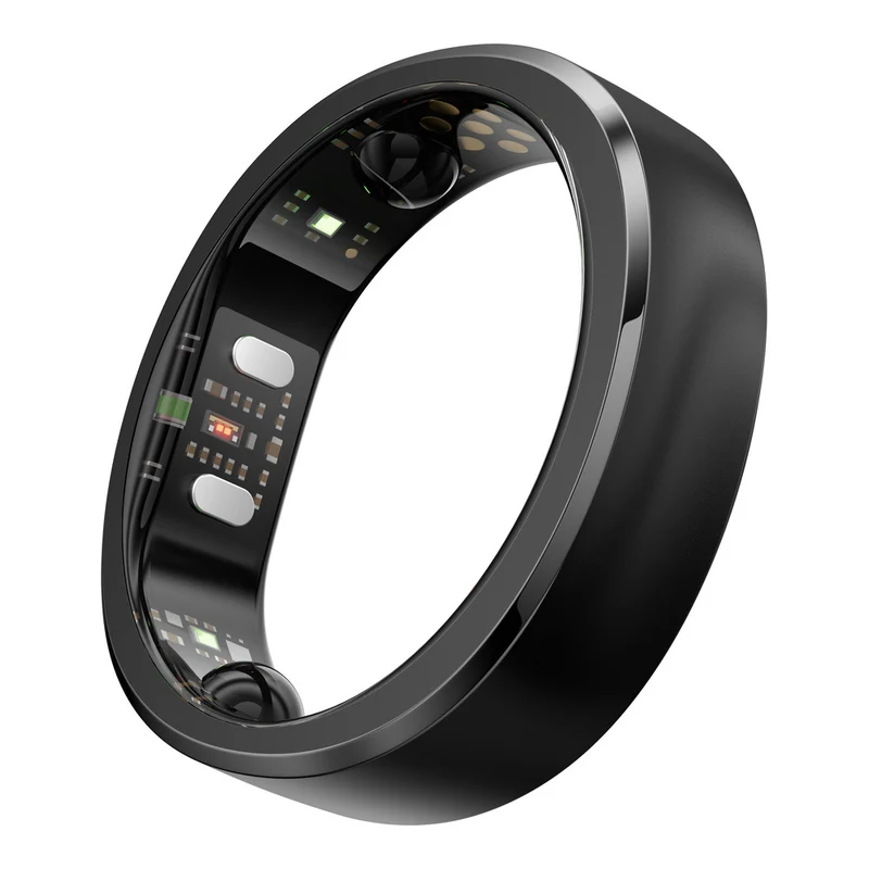 RingConn Gen 3 Smart Ring - Size 6 (Matte Black)