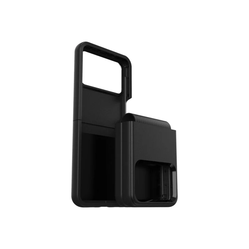 Otterbox Symmetry Series Flex Antimicobial Phone Case for Samsung Galaxy Z Flip 4 (Black)