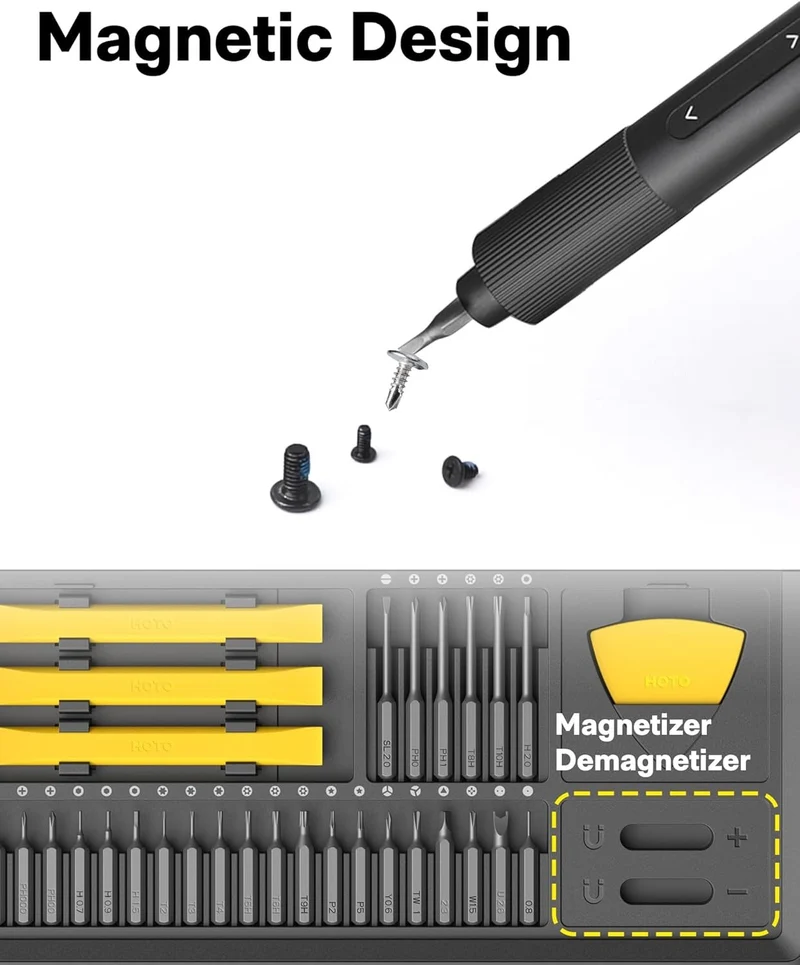 Hoto Electric Precision Screwdriver Kit Pro (48-in-1)