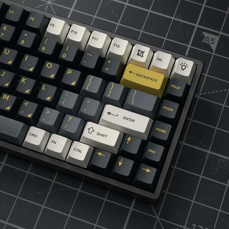 Keychron Cherry Profile Dye-Sub PBT Full Keycap Set (Retro Garage)