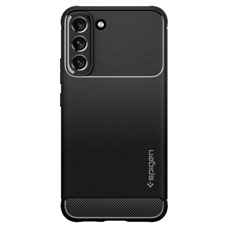 SPIGEN Rugged Armor Case for Galaxy S22 (Black)