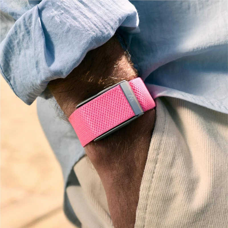 WHOOP SuperKnit Accessory Band MG – Compatible with Life (Petal)