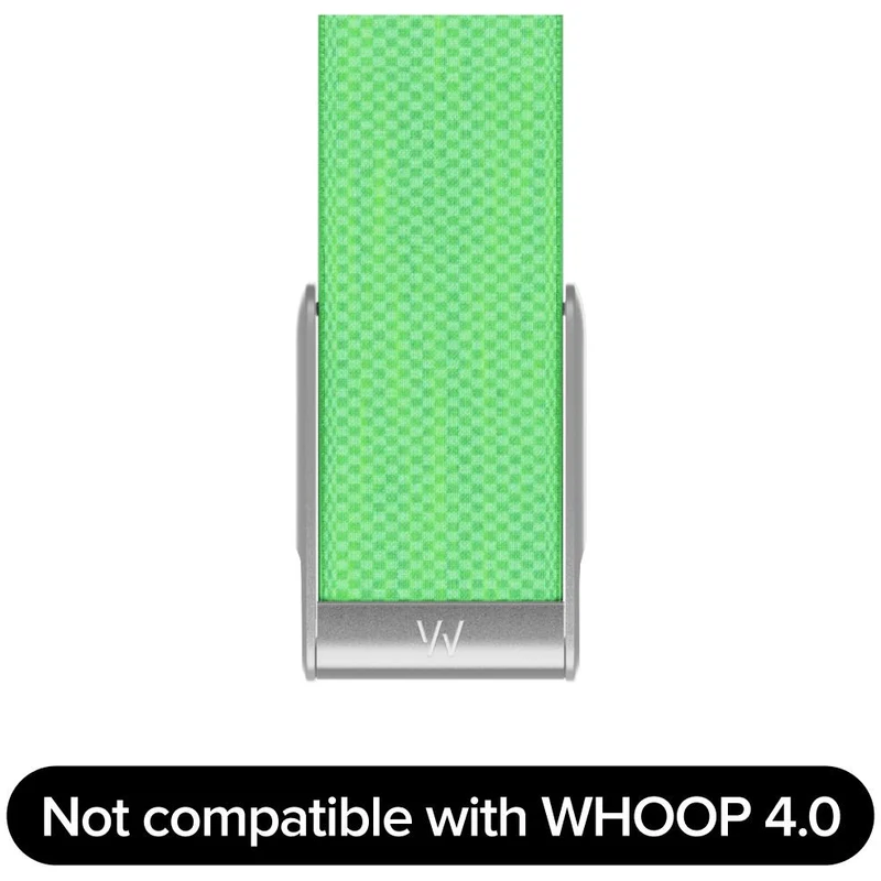 WHOOP SuperKnit Accessory Band MG – Compatible with Life (Lime)