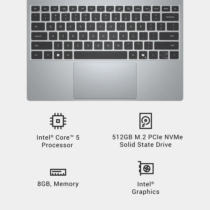Dell XPS 13 13.4" 2.5K Touch Laptop (Intel Core 5 - 320)[512GB/8GB]