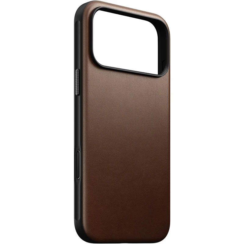 NOMAD Modern Ecco Leather Case for iPhone 17 Pro Max (Brown)
