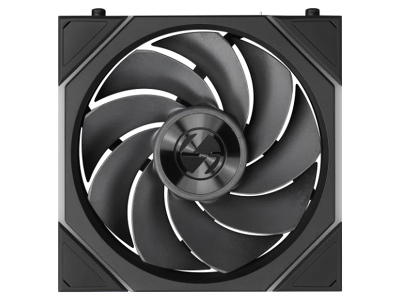 Lian Li Uni Fan TL Flex 2.4GHz Wireless 120mm Reverse Blade ARGB Fan - Black (12RTL1F1B)