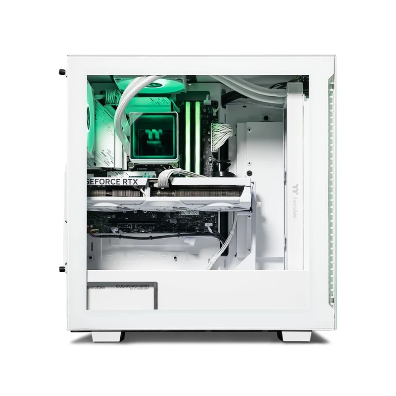 Thermaltake Infinity Xtreme V7 Snow Gaming Desktop PC (Intel 14700F / RTX 5080 / 32GB RAM)