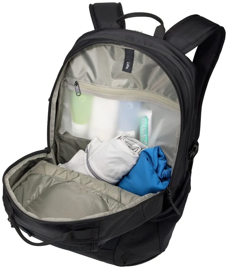 THULE EnRoute 26L Water-Resistant Backpack Travel Bag Fits 16" Laptop Black