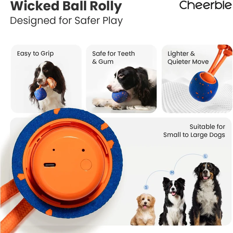 Cheerble Wicked Ball Rolly (Royal Blue)