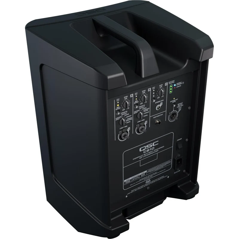 QSC CB10 Compact Battery-Powered Loudspeaker System