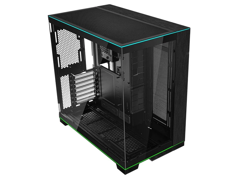 Lian Li O11 Dynamic EVO RGB Tempered Glass Mid-Tower Case - Black