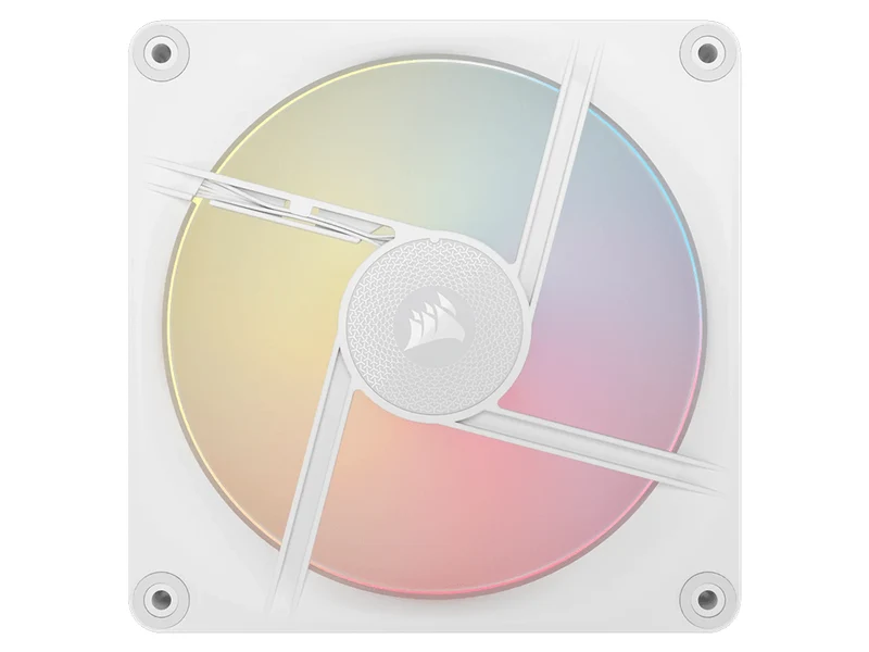 Corsair LX140-R RGB White 140mm PWM Reverse Fan - 2 Pack (CO-9051056-WW)