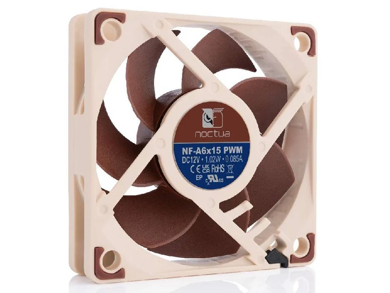 Noctua 60mm 3500 RPM 4-PIN PWM Fan (NF-A6X15-PWM)