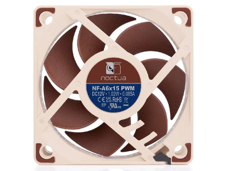 Noctua 60mm 3500 RPM 4-PIN PWM Fan (NF-A6X15-PWM)