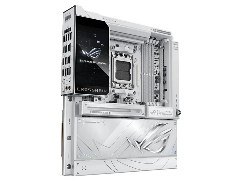 Asus ROG Crosshair X870E Glacial AM5 E-ATX Motherboard (ROG CROSSHAIR X870E GLACIAL)
