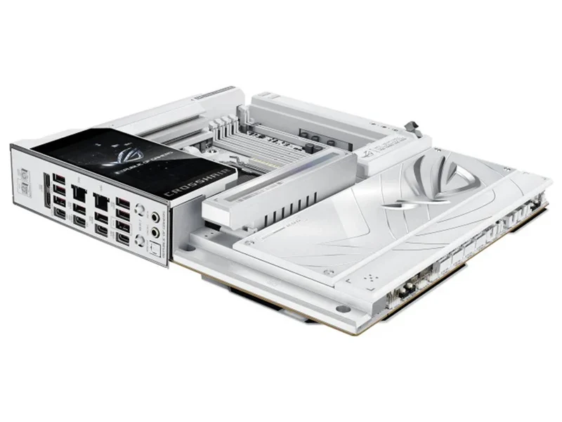 Asus ROG Crosshair X870E Glacial AM5 E-ATX Motherboard (ROG CROSSHAIR X870E GLACIAL)