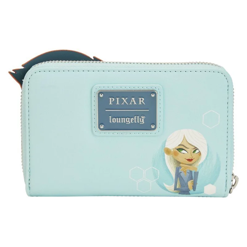 Loungefly Disney The Incredibles - Syndrome Glow In The Dark Zip-Around Wallet
