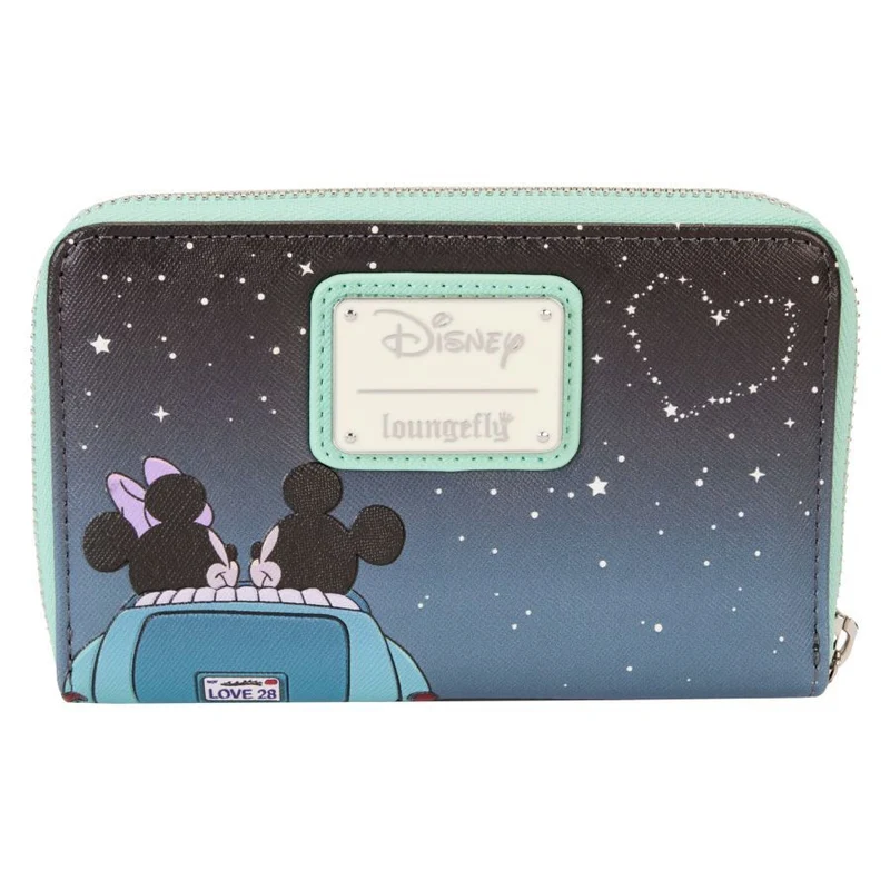 Loungefly Disney Mickey & Minnie Mouse - Date Night Drive-In Zip Around Wallet
