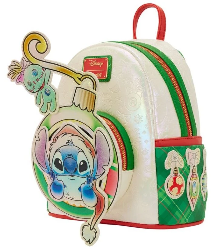 Loungefly Disney Lilo and Stitch - Holiday Mini Backpack