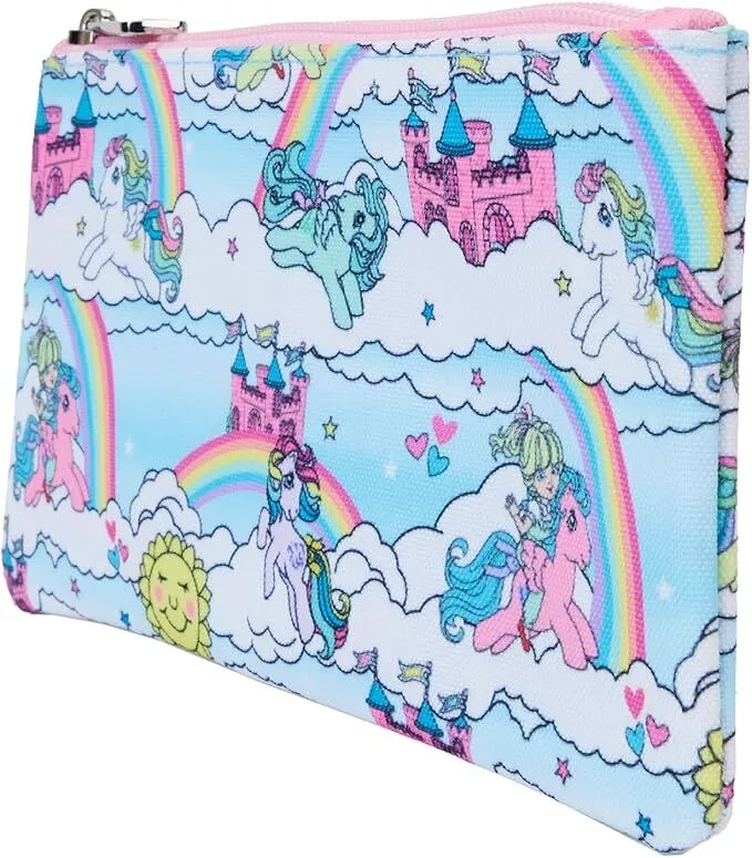 Loungefly My Little Pony - Sky Scene All-Over Print Nylon Wristlet Wallet