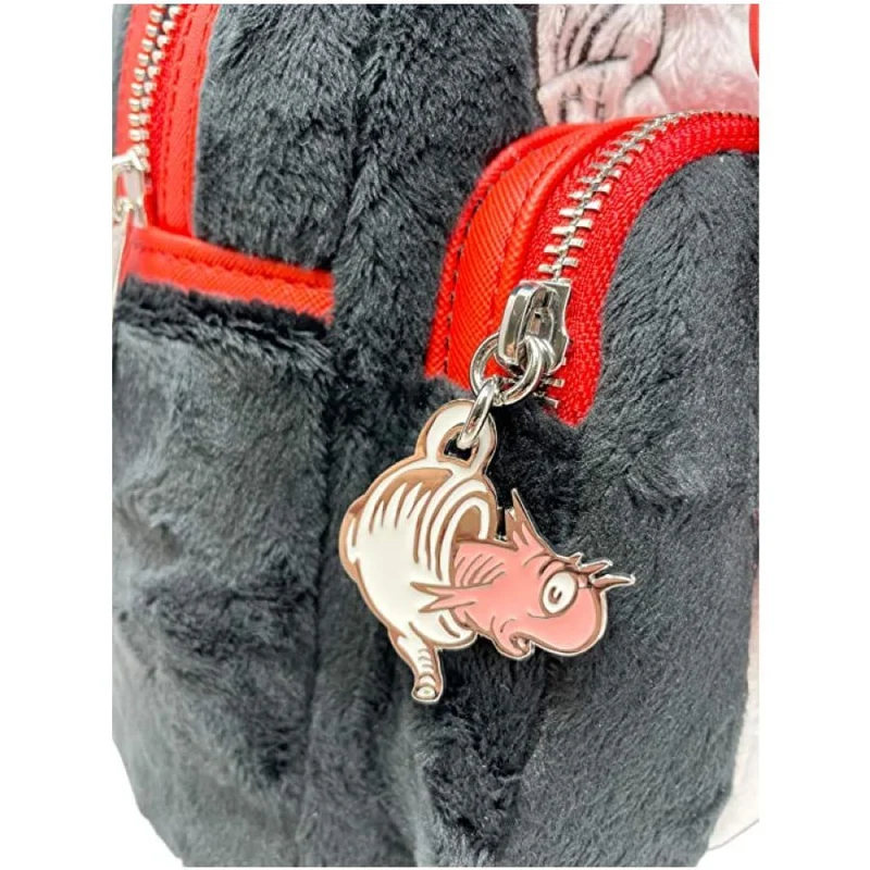 Loungefly Dr Seuss - Cat in the Hat Faux Fur Cosplay Backpack