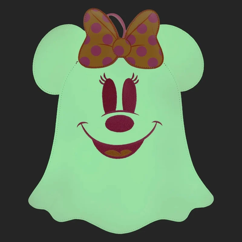 Loungefly Disney Minnie Mouse - Pastel Ghost Glow In The Dark Mini Backpack