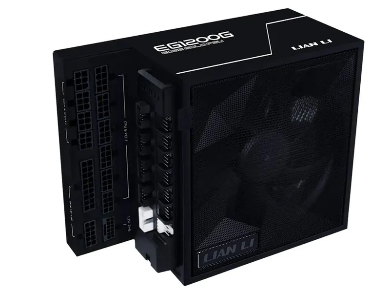 Lian Li Edge Gold 1200W 80+ Gold Modular ATX 3.1 Power Supply - Black