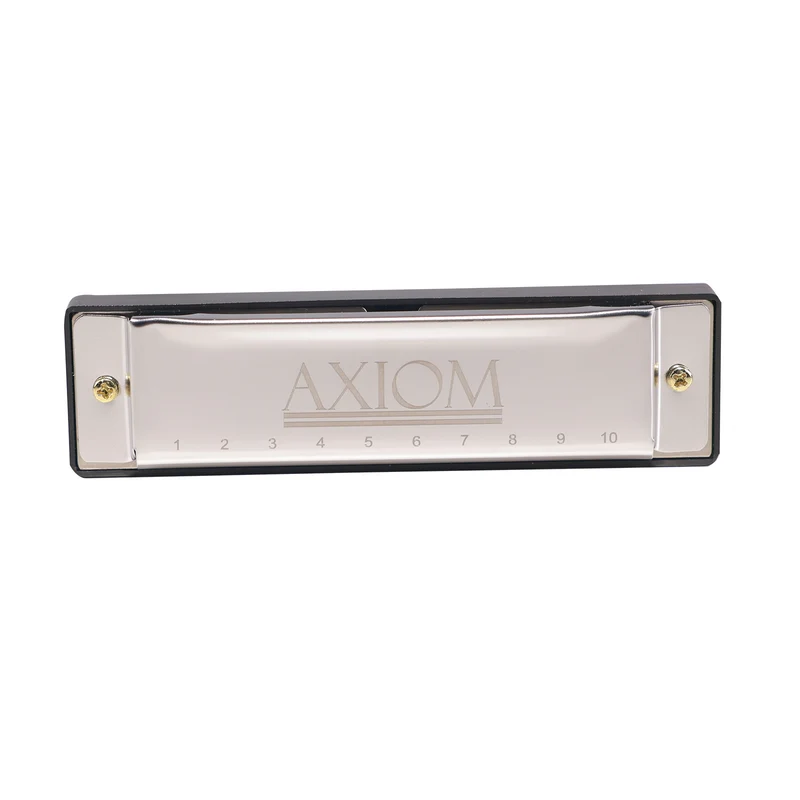 Axiom 10 Hole Harmonica - Diatonic Blues Harp in C