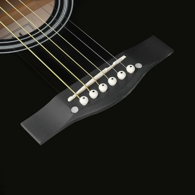 AXIOM Folkmaster Acoustic Guitar (Black)