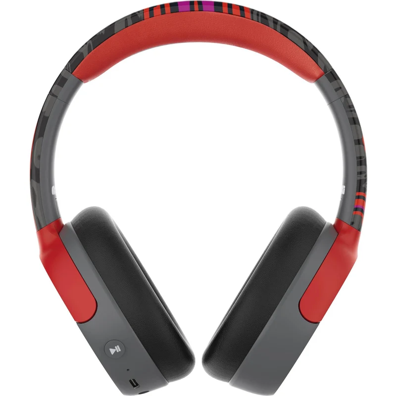 Moki Super Pop Wireless Kids Headphones (Skulls)
