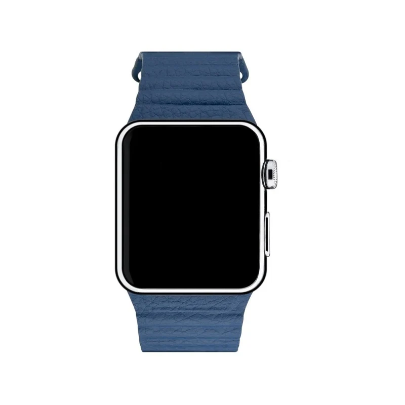 3SIXT Apple Watch Band - Leather Loop - 38/40mm - Black