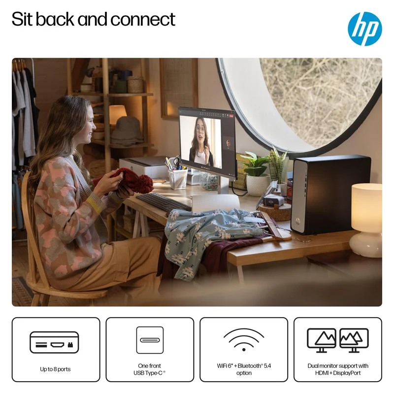 HP OmniDesk Slim S03-0011a Desktop PC (Intel Core i5)[512GB]