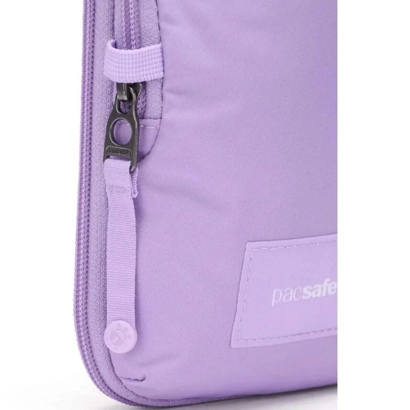 Pacsafe Go Anti-Theft RFID Blocking Tech Secure Crossbody Bag Lavender
