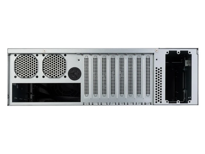 SilverStone 3U Rackmount Server Case with 8 Expansion Slots & 360mm Radiator Support