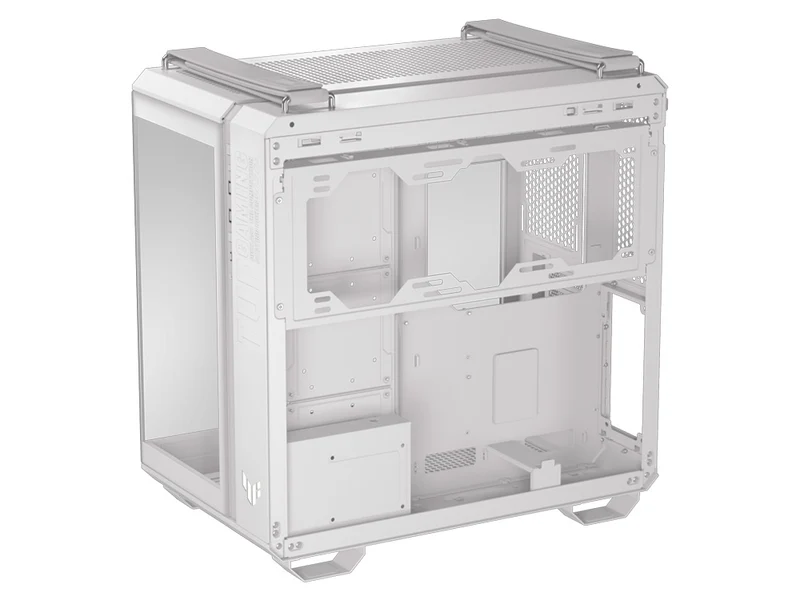 ASUS TUF Gaming GT502 Horizon Dual-Chamber Mid-Tower Case - White